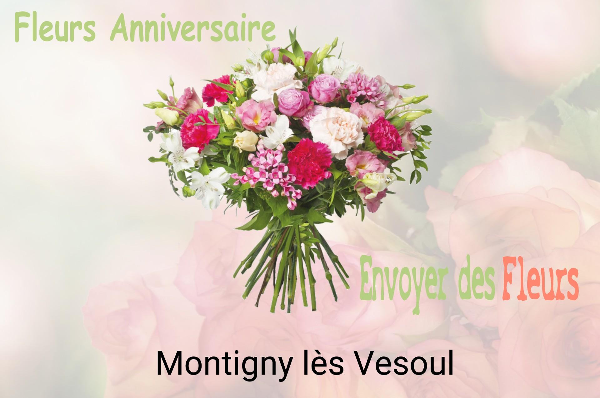Bouquet de fleurs d’anniversaire livré à Montigny-lès-Vesoul