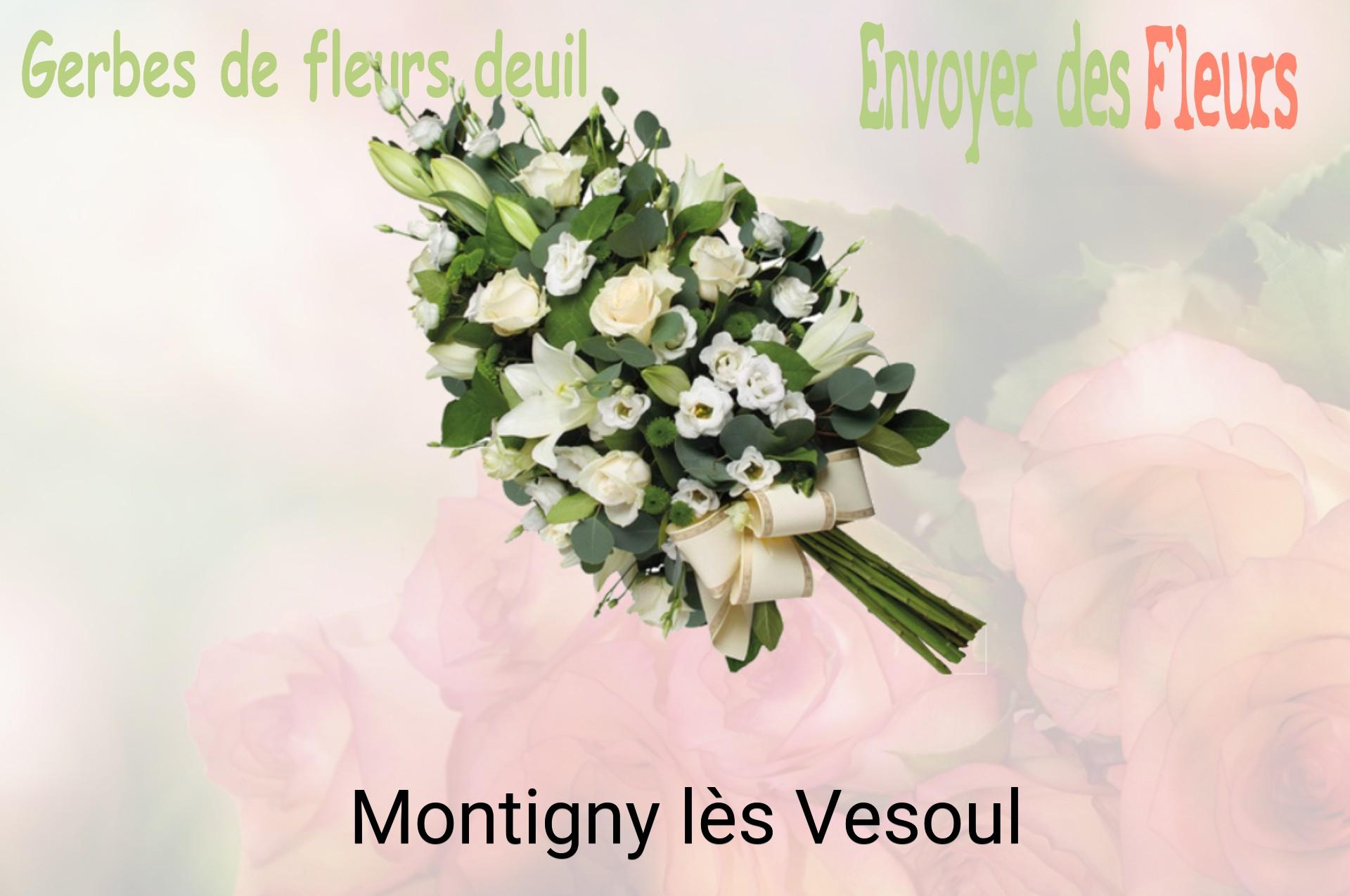 Gerbe de fleurs de deuil livrée à Montigny-lès-Vesoul